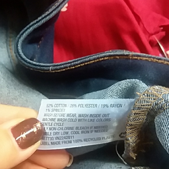 SUPER COMFORTABLE SKINNY BLUE JEANS🍁 - Picture 7 of 7